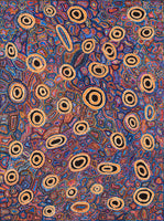 Aboriginal Art by Joy Nangala Brown, Yumari Jukurrpa, 122x91cm - ART ARK®