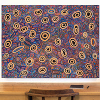 Aboriginal Artwork by Joy Nangala Brown, Yumari Jukurrpa, 122x91cm
