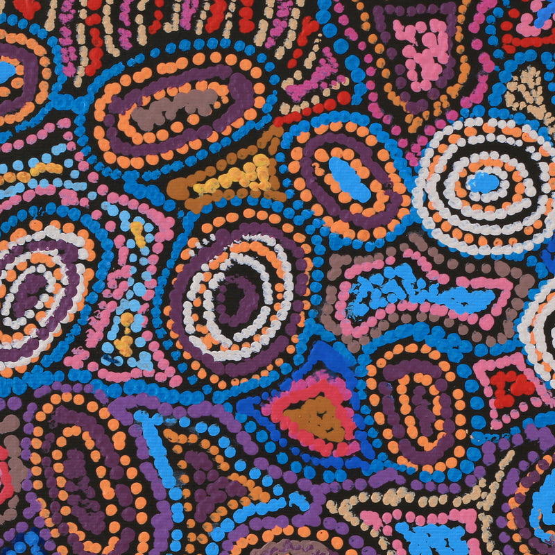 Aboriginal Artwork by Joy Nangala Brown, Yumari Jukurrpa, 30x30cm