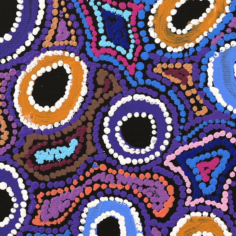 Aboriginal Artwork by Joy Nangala Brown, Yumari Jukurrpa, 30x30cm
