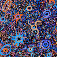 Aboriginal Artwork by Joy Nangala Brown, Yumari Jukurrpa, 76x76cm