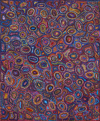 Aboriginal Artwork by Joy Nangala Brown, Yumari Jukurrpa, 91x76cm