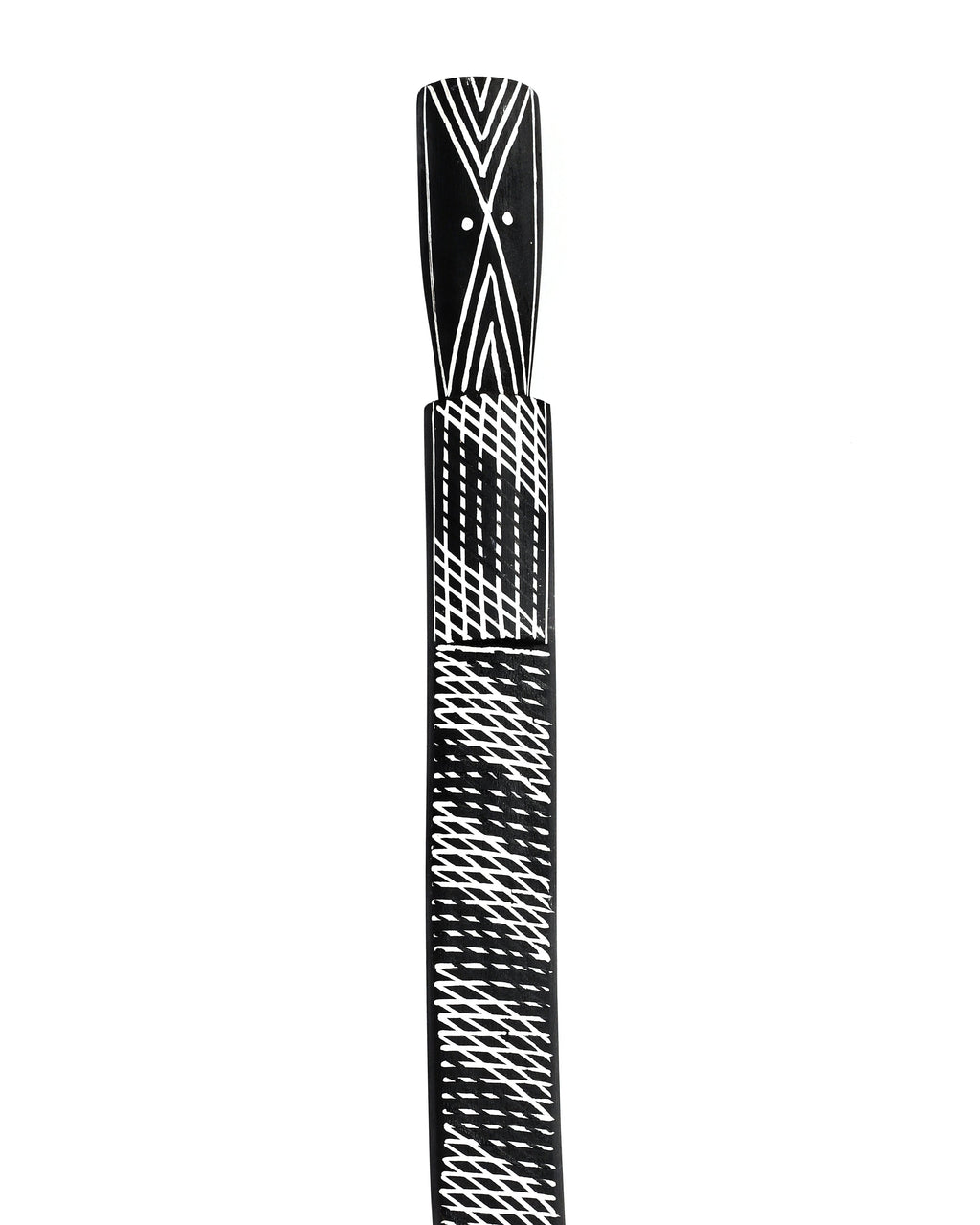 Aboriginal Artwork by Joy Garlbin, Djomi Sculpture, 105cm