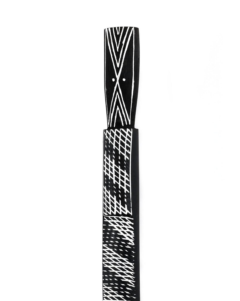 Aboriginal Artwork by Joy Garlbin, Djomi Sculpture, 90cm