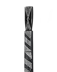 Aboriginal Artwork by Joy Garlbin, Djomi Sculpture, 90cm