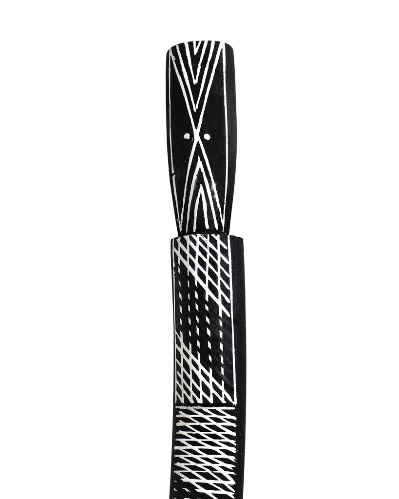 Aboriginal Art by Joy Garlbin, Djomi Sculpture, 111cm - ART ARK®