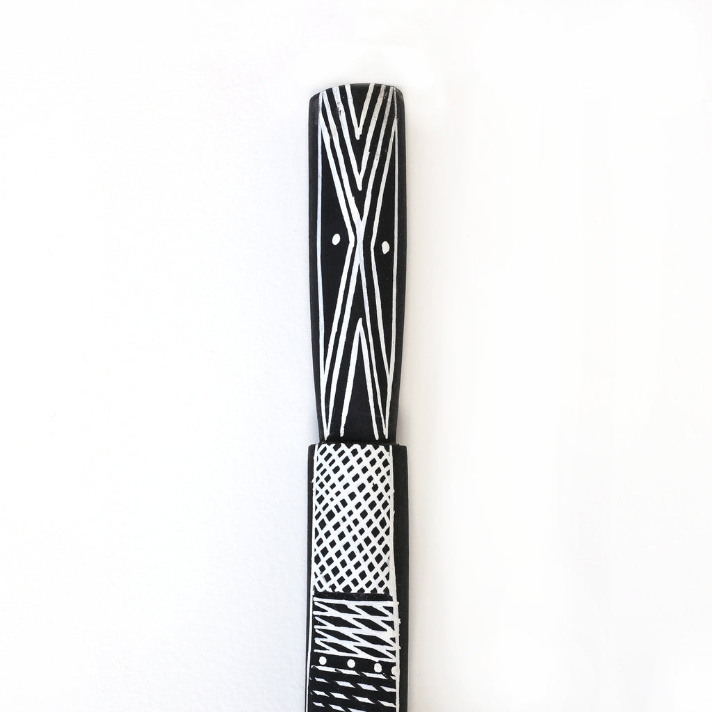 Aboriginal Art by Joy Garlbin, Djomi Sculpture, 149cm - ART ARK®