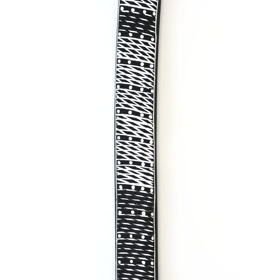 Aboriginal Artwork by Joy Garlbin, Djomi Sculpture, 149cm