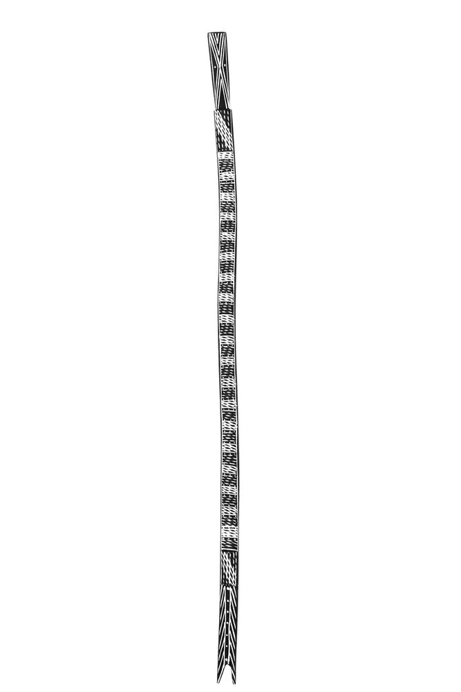 Aboriginal Artwork by Joy Garlbin, Djomi Sculpture, 86cm