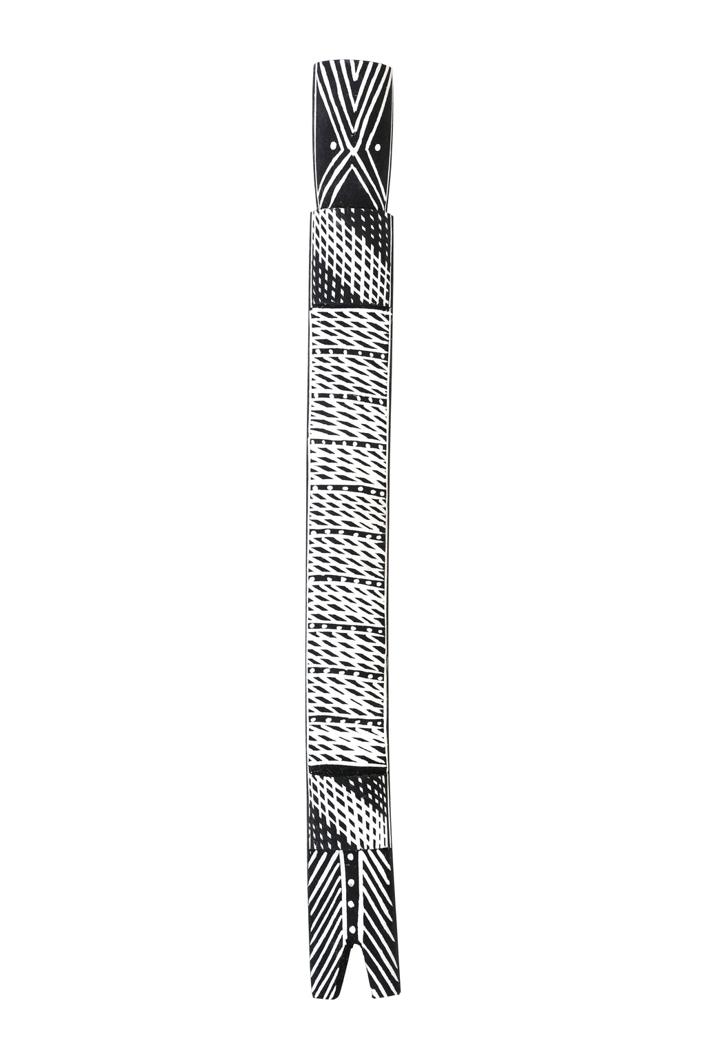 Aboriginal Artwork by Joy Garlbin, Djomi Sculpture, 41cm