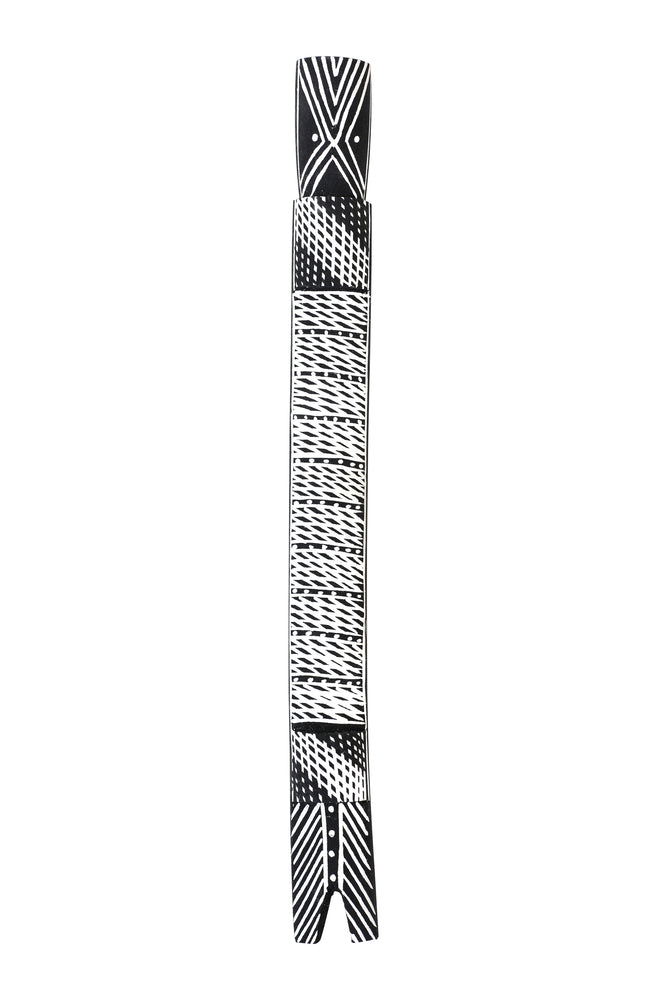 Aboriginal Artwork by Joy Garlbin, Djomi Sculpture, 41cm
