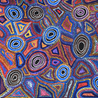 Aboriginal Artwork by Joy Nangala Brown, Yumari Jukurrpa, 107x107cm