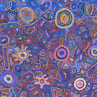 Aboriginal Artwork by Joy Nangala Brown, Yumari Jukurrpa, 107x91cm
