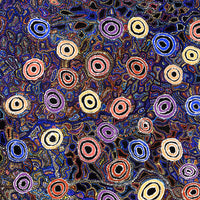 Aboriginal Artwork by Joy Nangala Brown, Yumari Jukurrpa, 122x107cm