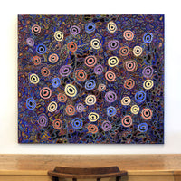 Aboriginal Artwork by Joy Nangala Brown, Yumari Jukurrpa, 122x107cm