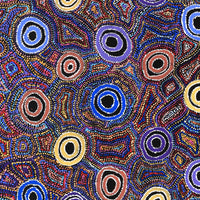 Aboriginal Artwork by Joy Nangala Brown, Yumari Jukurrpa, 122x61cm