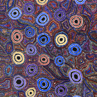 Aboriginal Artwork by Joy Nangala Brown, Yumari Jukurrpa, 122x61cm