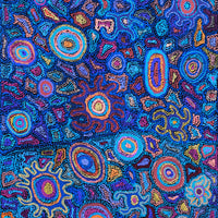 Aboriginal Artwork by Joy Nangala Brown, Yumari Jukurrpa, 182x61cm