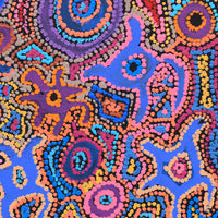 Aboriginal Artwork by Joy Nangala Brown, Yumari Jukurrpa, 30x30cm