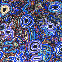 Aboriginal Artwork by Joy Nangala Brown, Yumari Jukurrpa, 61x46cm