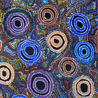 Aboriginal Art by Joy Nangala Brown, Yumari Jukurrpa, 61x46cm - ART ARK®