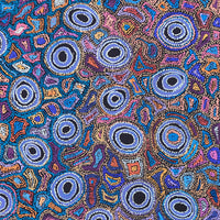 Aboriginal Artwork by Joy Nangala Brown, Yumari Jukurrpa, 91x91cm