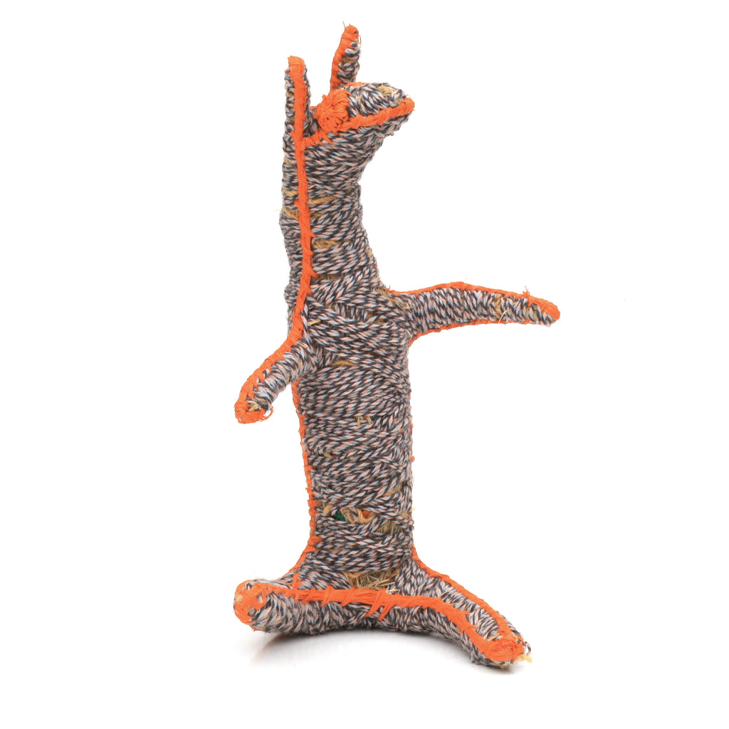 Aboriginal Artwork by Joyce James - Camp dog Tjanpi Sculpture