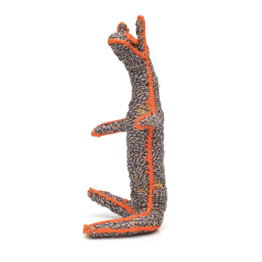 Aboriginal Artwork by Joyce James - Camp dog Tjanpi Sculpture