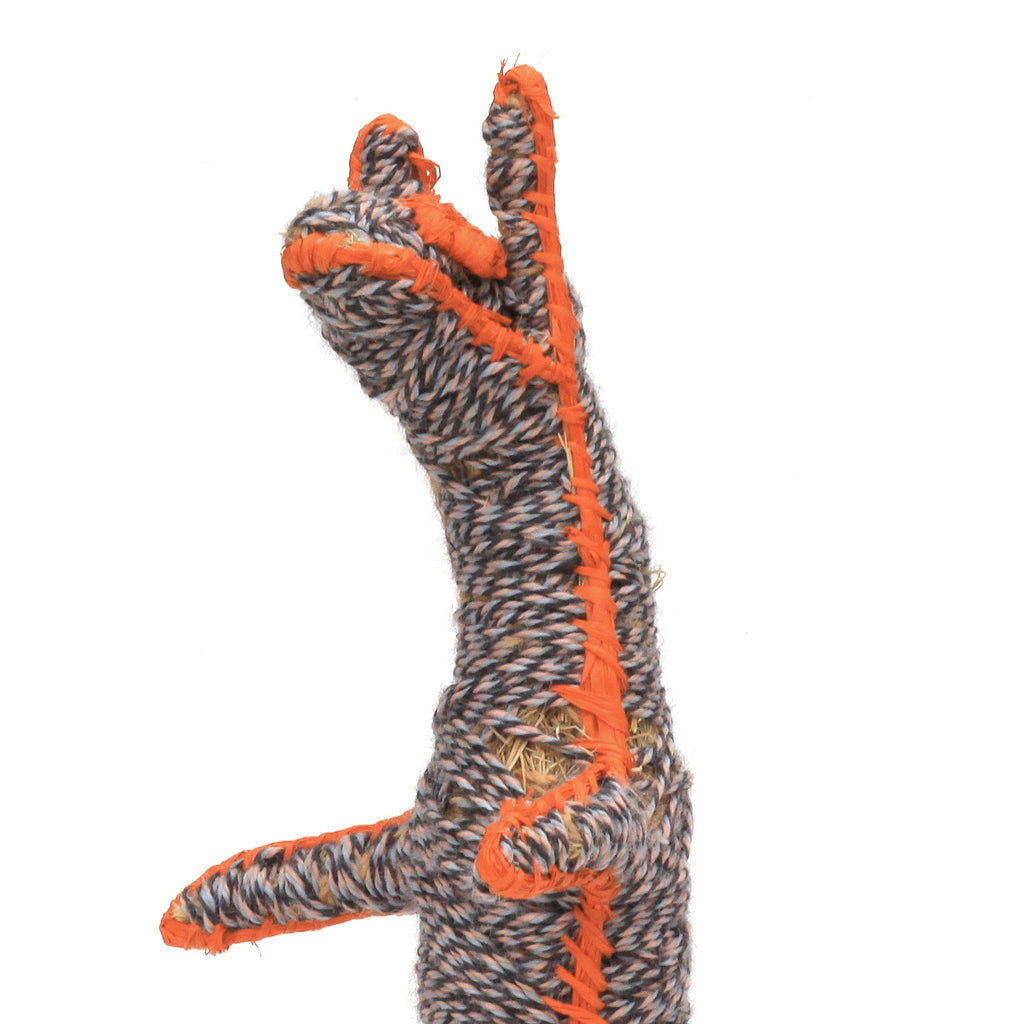 Aboriginal Artwork by Joyce James - Camp dog Tjanpi Sculpture