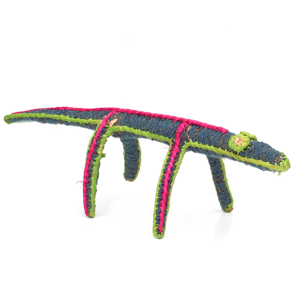 Aboriginal Artwork by Joyce James- Goanna Tjanpi Sculpture