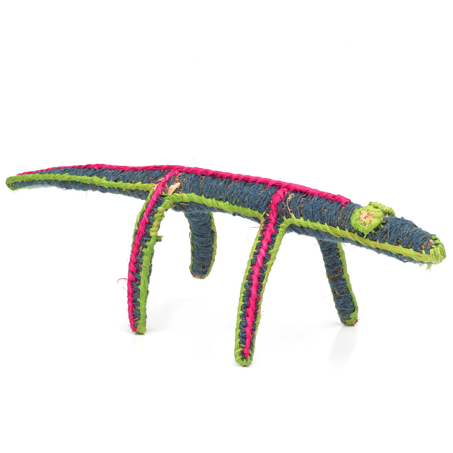 Aboriginal Artwork by Joyce James- Goanna Tjanpi Sculpture