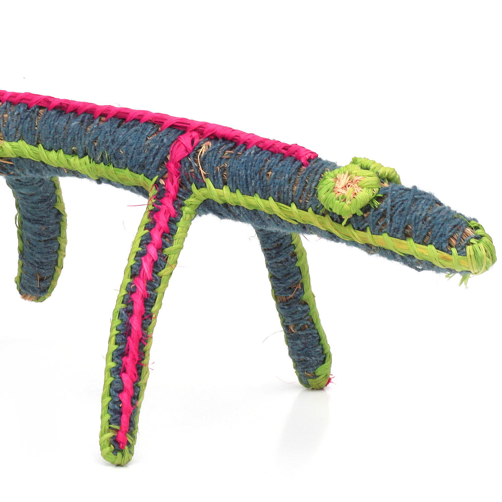 Aboriginal Artwork by Joyce James- Goanna Tjanpi Sculpture