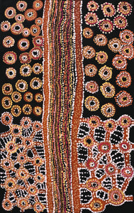 Aboriginal Artwork by Joylene Presley, Kungkarangkalpa (Seven Sisters Story), 81x51cm - ART ARK®