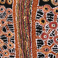 Aboriginal Artwork by Joylene Presley, Kungkarangkalpa (Seven Sisters Story), 81x51cm