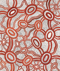 Aboriginal Artwork by Judith Nungarrayi Martin, Janganpa Jukurrpa (Brush-tail Possum Dreaming) - Mawurrji, 107x91cm