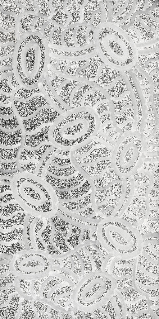 Aboriginal Artwork by Judith Nungarrayi Martin, Janganpa Jukurrpa (Brush-tail Possum Dreaming) - Mawurrji, 122x61cm