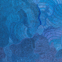 Aboriginal Artwork by Judith Nungarrayi Martin, Janganpa Jukurrpa (Brush-tail Possum Dreaming) - Mawurrji, 183x107cm