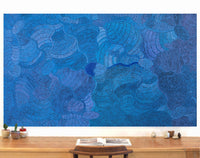 Aboriginal Artwork by Judith Nungarrayi Martin, Janganpa Jukurrpa (Brush-tail Possum Dreaming) - Mawurrji, 183x107cm