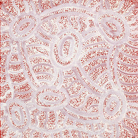 Aboriginal Artwork by Judith Nungarrayi Martin, Janganpa Jukurrpa (Brush-tail Possum Dreaming) - Mawurrji, 30x30cm