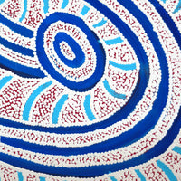 Aboriginal Artwork by Judith Nungarrayi Martin, Janganpa Jukurrpa (Brush-tail Possum Dreaming)- Mawurrji, 30x30cm