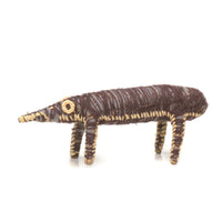 Aboriginal Artwork by Judith Yinyika - Goanna Tjanpi Sculpture