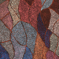 Aboriginal Artwork by Judy Miller, Ninuku Tjukurpa, 122x51cm