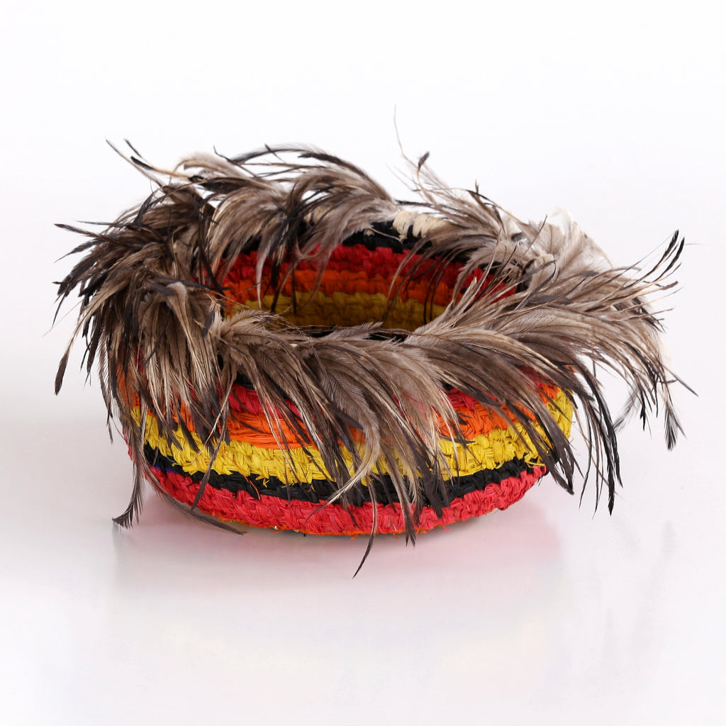 Aboriginal Art by Julie Anderson - Tjanpi Basket - ART ARK®