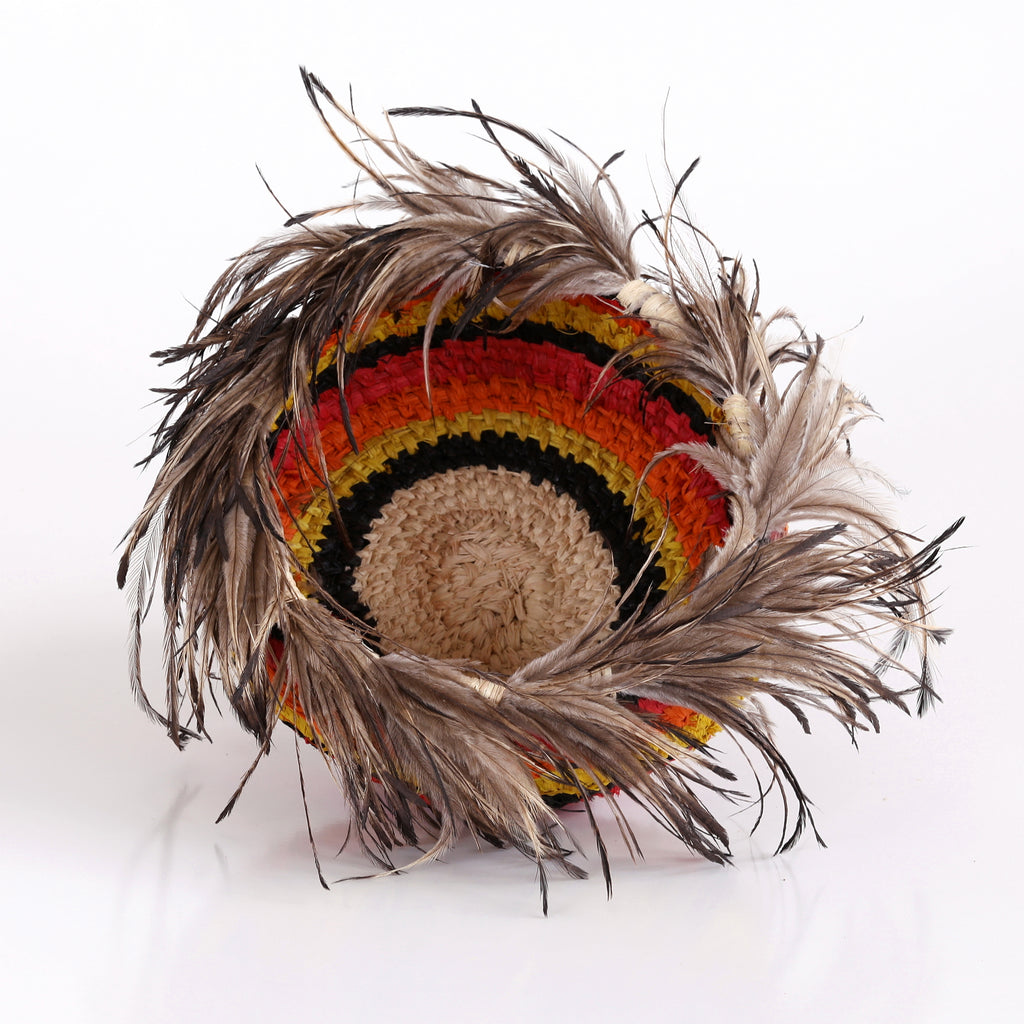 Aboriginal Artwork by Julie Anderson - Tjanpi Basket - ART ARK®