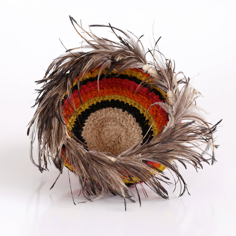 Aboriginal Artwork by Julie Anderson - Tjanpi Basket