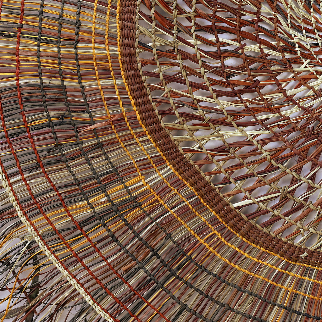 Aboriginal Artwork by Julie Bukandjarri Guyula - Woven Mat