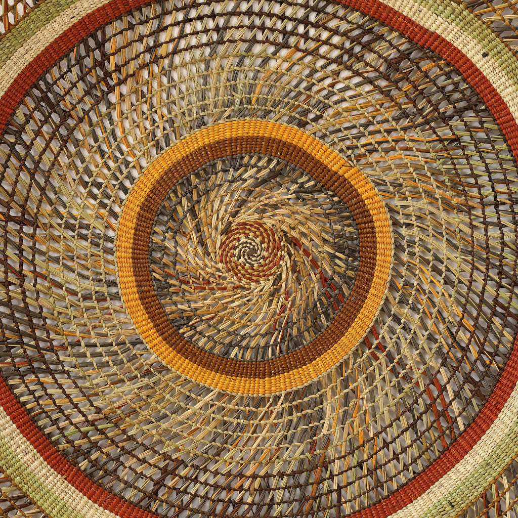 Aboriginal Artwork by Julie Bukandjarri Guyula - Woven Mat