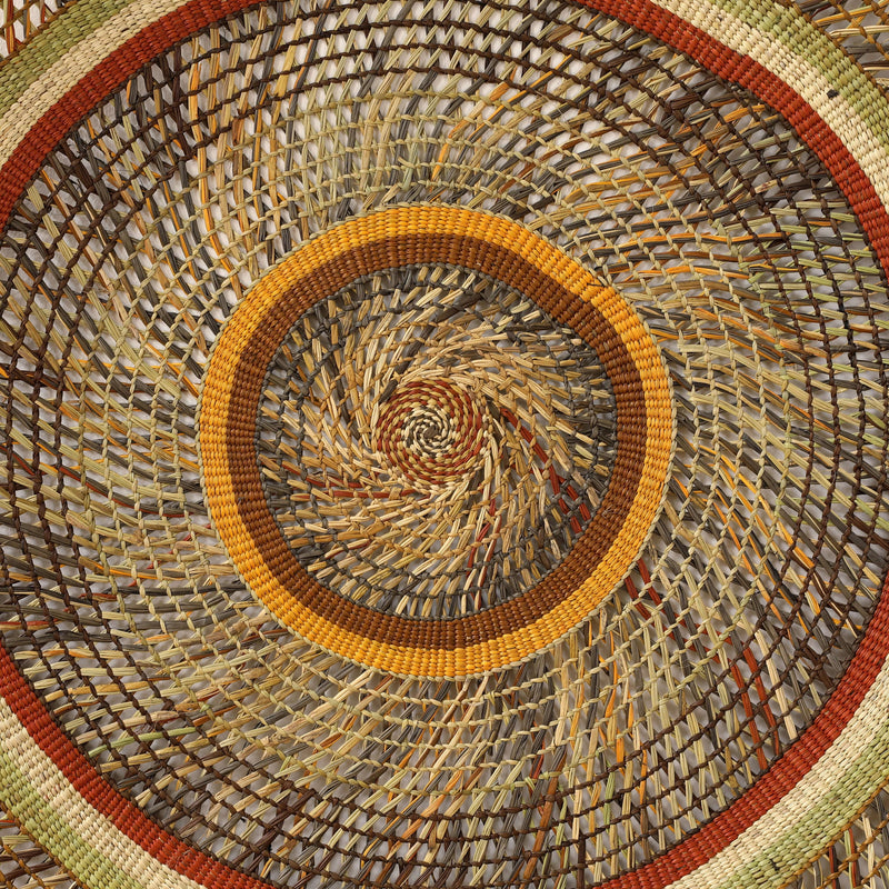 Aboriginal Artwork by Julie Bukandjarri Guyula - Woven Mat