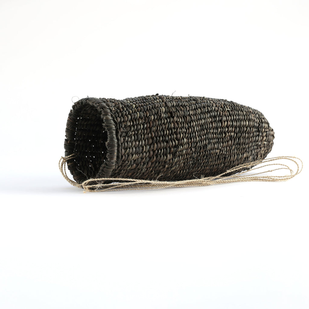 Aboriginal Artwork by Julieanne Malibirr, Gapuwiyak - Woven Dilly Bag