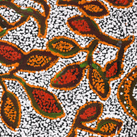 Aboriginal Artwork by Juliette Nampijinpa Brown, Ngapa Jukurrpa (Water Dreaming) - Mikanji, 76x46cm